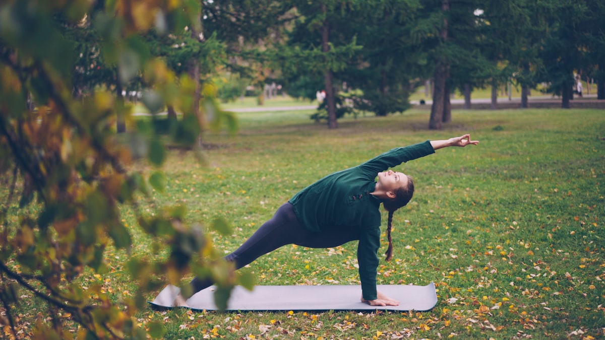 Bridge Pose for glute and core activation